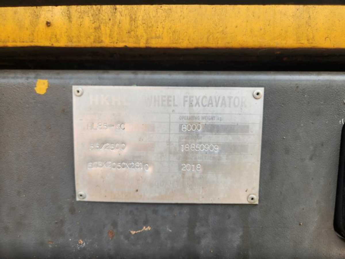HKHL Wheel Excavator HL 85-9C