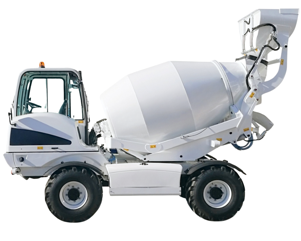 Self-loading Concrete Mixer