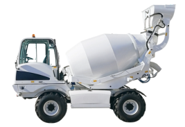 Self-loading Concrete Mixer